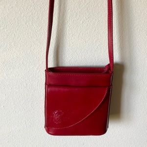 Vera Pelle vintage Italian leather crossbody